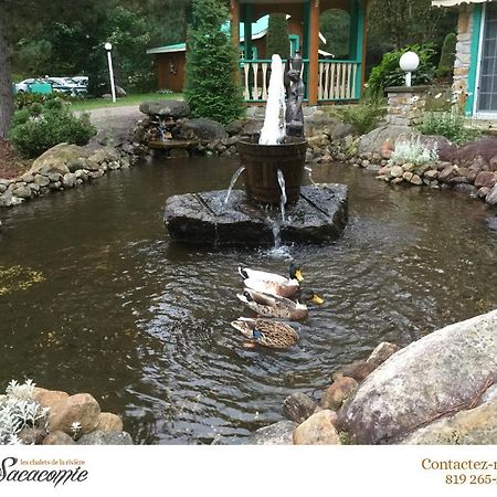 فيلا بلدية سان ألكسيس دي مونتفي Chalets De La Riviere Sacacomie المظهر الخارجي الصورة