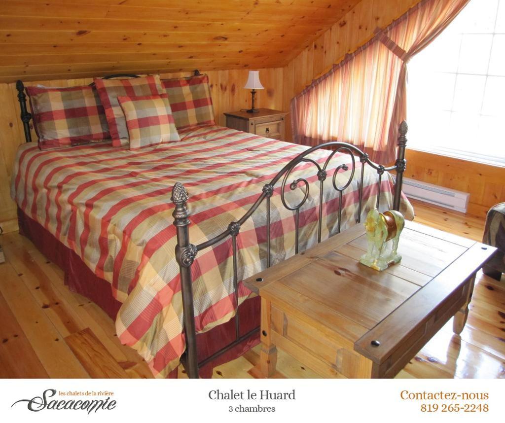 فيلا بلدية سان ألكسيس دي مونتفي Chalets De La Riviere Sacacomie المظهر الخارجي الصورة